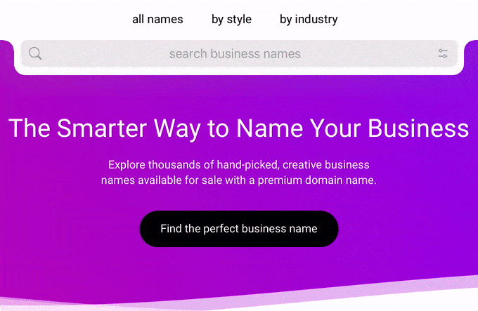 Search Your Brand Name on BrandBucket